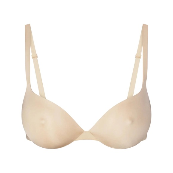 SKIMS Ultimate Push Up Nipple Bra in Sand 40B NWT NEW - Picture 1 of 3